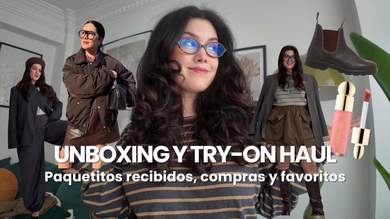 UNBOXING Y TRY-ON HAUL: Arket, Rare Beauty, Shopping Vintage, Maison 123 ✨
