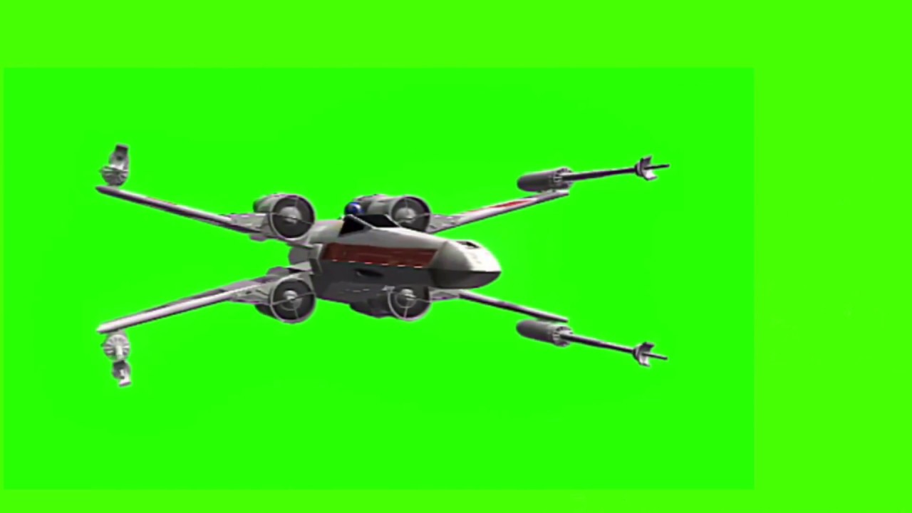 Green Screen Star Wars Drafts 2 / X wing and ATAT YouTube