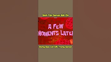 Khi Tôi Afk Trong Server Bất Ổn  #minecraft #hazunki