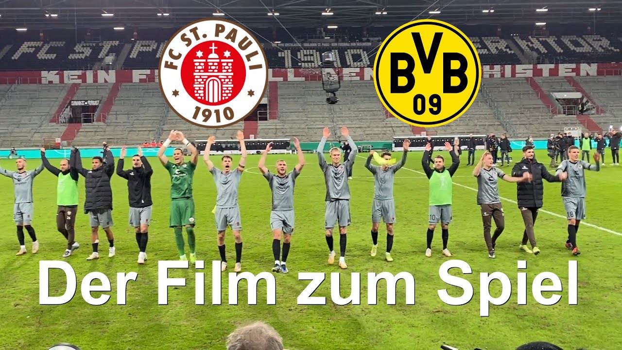 FC.St.Pauli - BVB - Die Pokalnacht live vom Millerntor - so sieht Party aus! 18.01.2022 -short film-