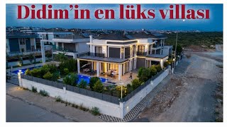 Didim’de satılık eşyalı havuzlu müstakil villa 