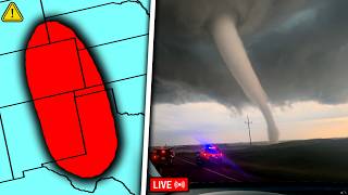 LIVE Storm Chaser With Meteorologist Coverage | Tornado WARNING near Burlington, Colorado