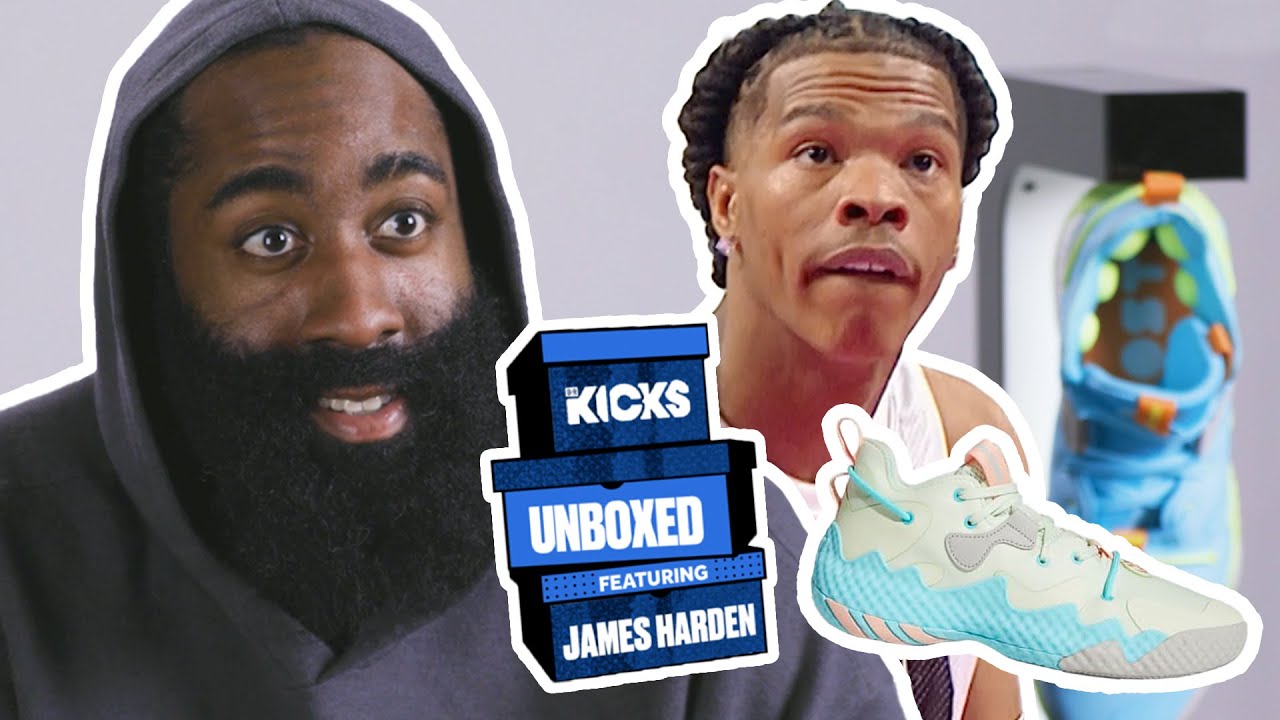 JAMES HARDEN SAYS LIL BABY IS "TERRIBLE" AND TALKS ADIDAS HARDEN VOL. 6 ON UNBOXED 🔥