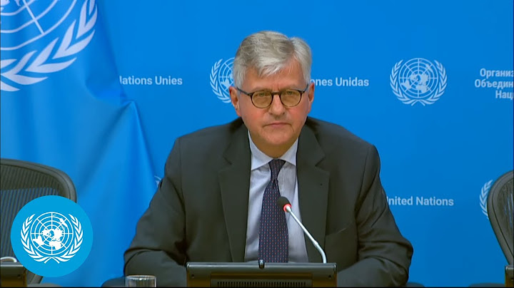 Syria, Lebanon, Israel - Presser by Under-Secretary-General for Peace Operations | United Nations