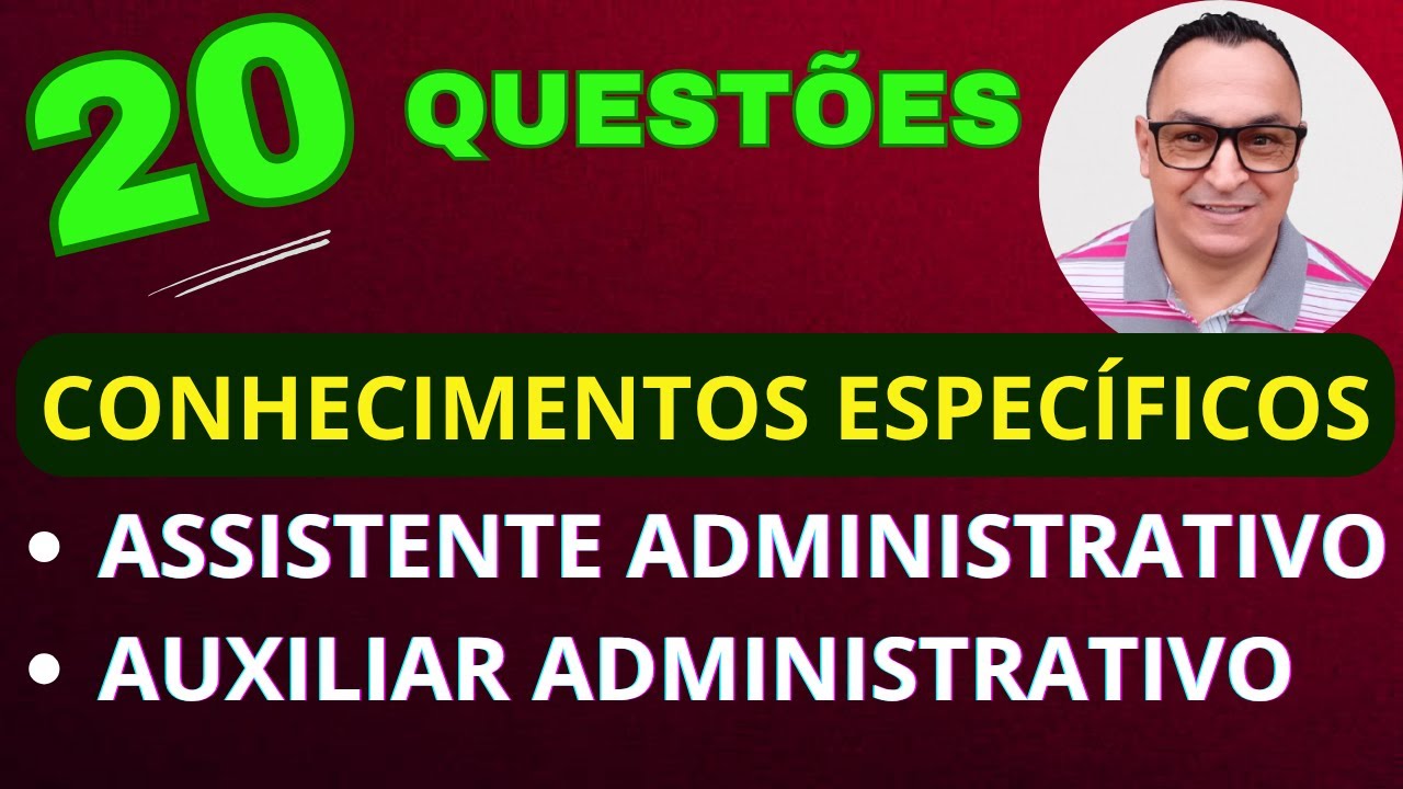 OS TEMAS MAIS COBRADOS NAS PROVAS. COM GABARITO COMENTADO. SIMULADO. PASSO A PASSO. AUXILIAR ADM.