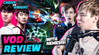 LS and Nemesis VOD REVIEW | HLE Chovy vs TES Knight in Korean Challenger screenshot 5