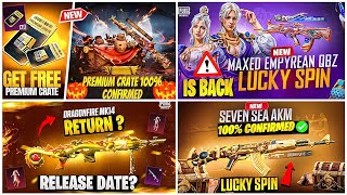 Akm Wandering Tyrant Is Back? 4.2 New Premium Crate New Dragon Mk14 Is Return Snake Qbz?Pubgm