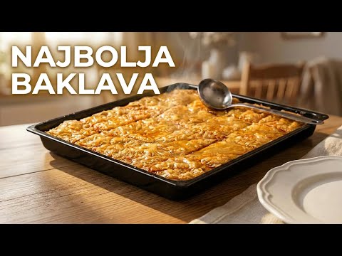 BAKLAVA KOJA SVIMA USPIJEVA: Recept za najsočnije zalogaje koji se tope!"