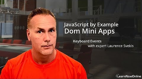 JavaScript by Example: Keyboard Events