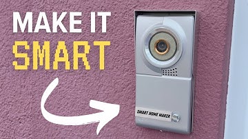 Upgrade your dumb video doorbell to connect and automate with Home Assistant!