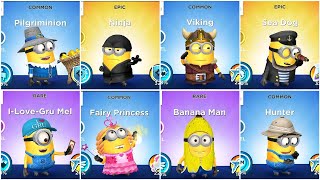 Minion Rush Pilgriminion VS Ninja VS Viking VS Sea Dog VS Banana Man VS Fairy Princess VS Hunter screenshot 2