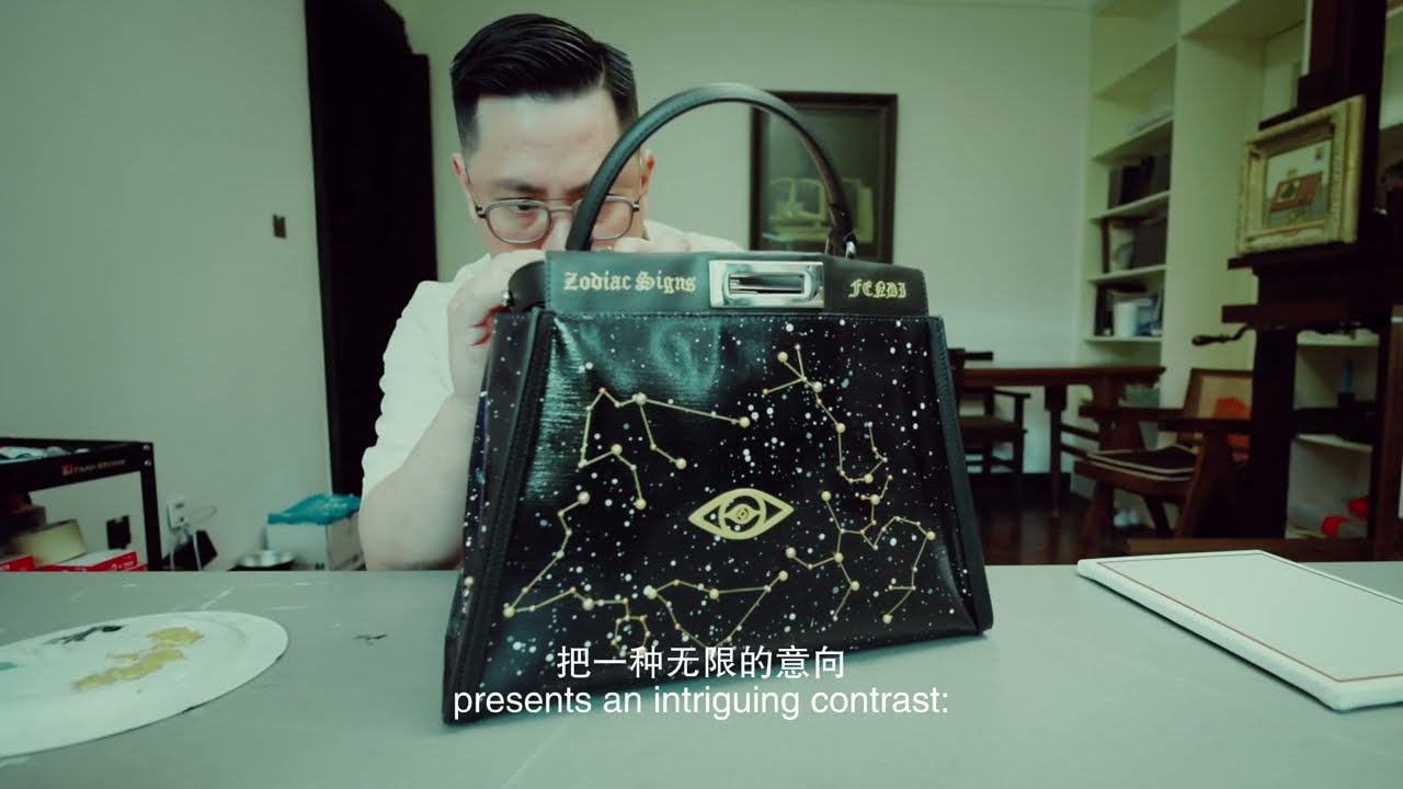 The making of the Fendi Peekaboo by Chinese artist Ni Youyu