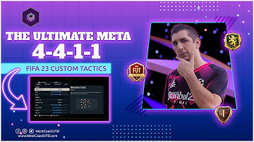 4-4-1-1 Custom Tactics & Player Instructions • FIFA 23 Ultimate Guide | EAFC Tutorials