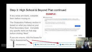 Submitting Your HSBP (Lesson 6) - High School & Beyond Plan