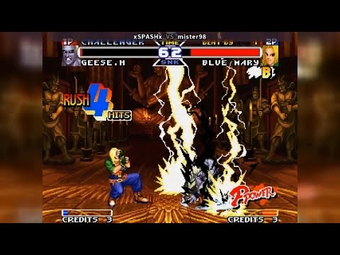 Fightcade 👊 Real Bout Fatal Fury Special 👊🏾 xSPASHx 🇧🇷 Vs Mister98 🇧🇷
