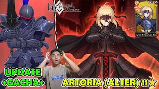 New Update Dan Party Gacha Upgrade Lancelot 7  Showcase Artoria Alter 11  Holy Grail Returns