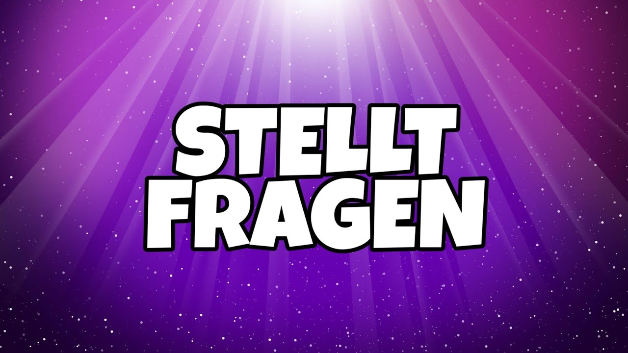 Stellt Fragen! - YouTube