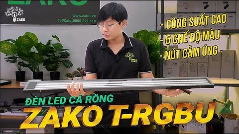 Đèn Cá Rồng Zako T-RGBU |  Vừa Chơi Cá Vừa Tanning | Đèn Led Cao Cấp Zako
