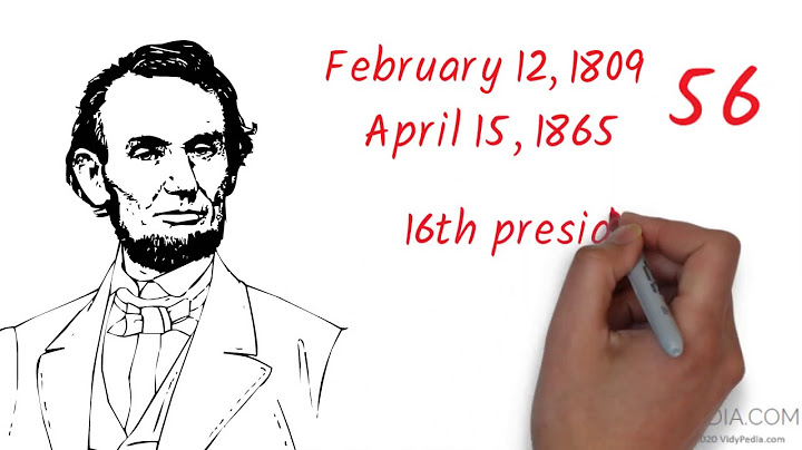 When was Abraham Lincoln born and died