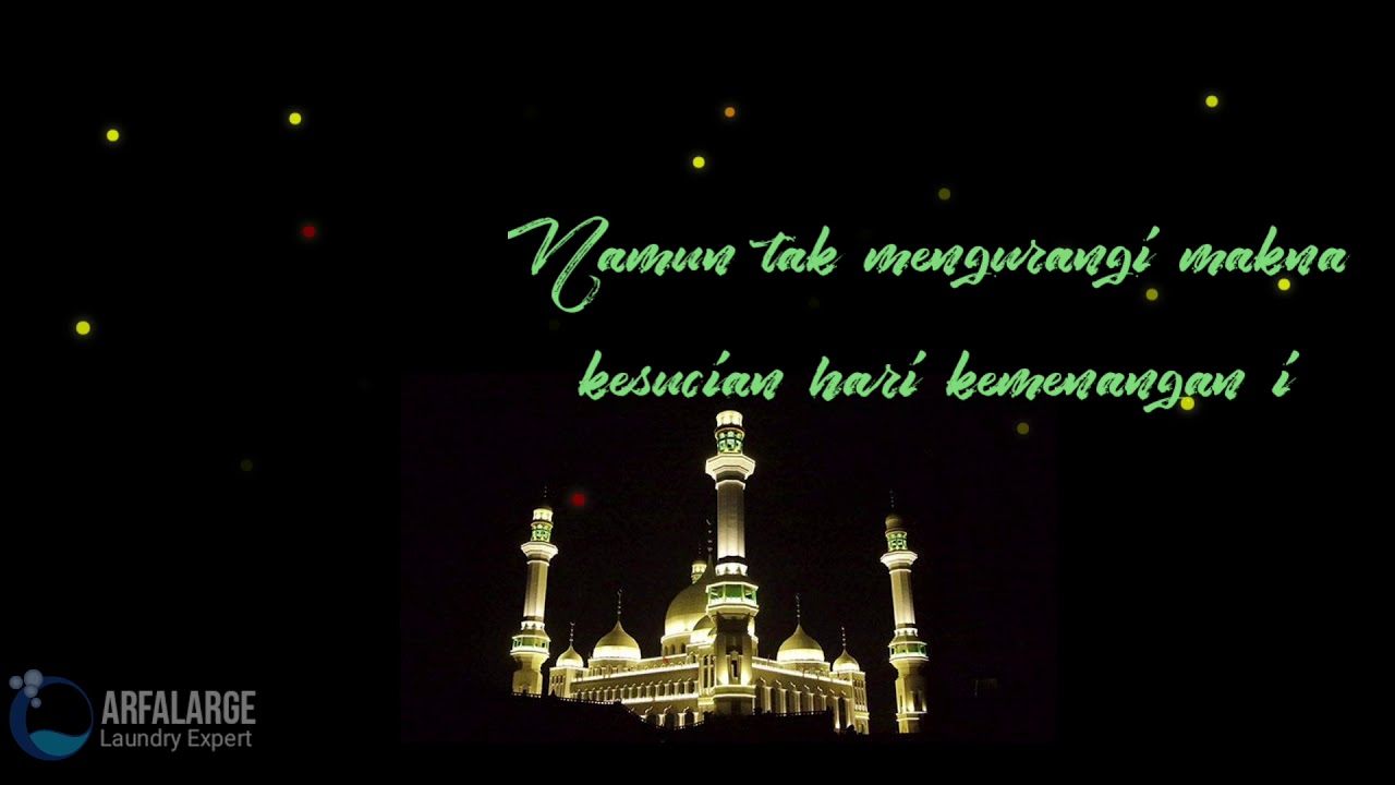 Video ucapan selamat hari  raya  idul  fitri  tema  covid19 