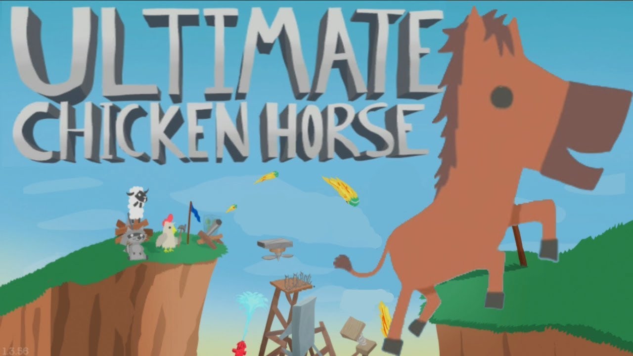 Ultimate Chicken Horse : End Your Friendships Through Platforming - YouTube