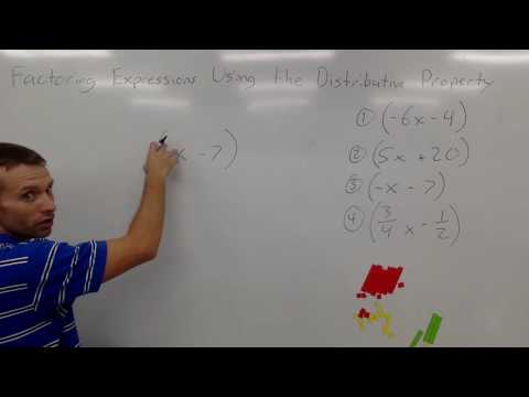 Factoring Expressions using