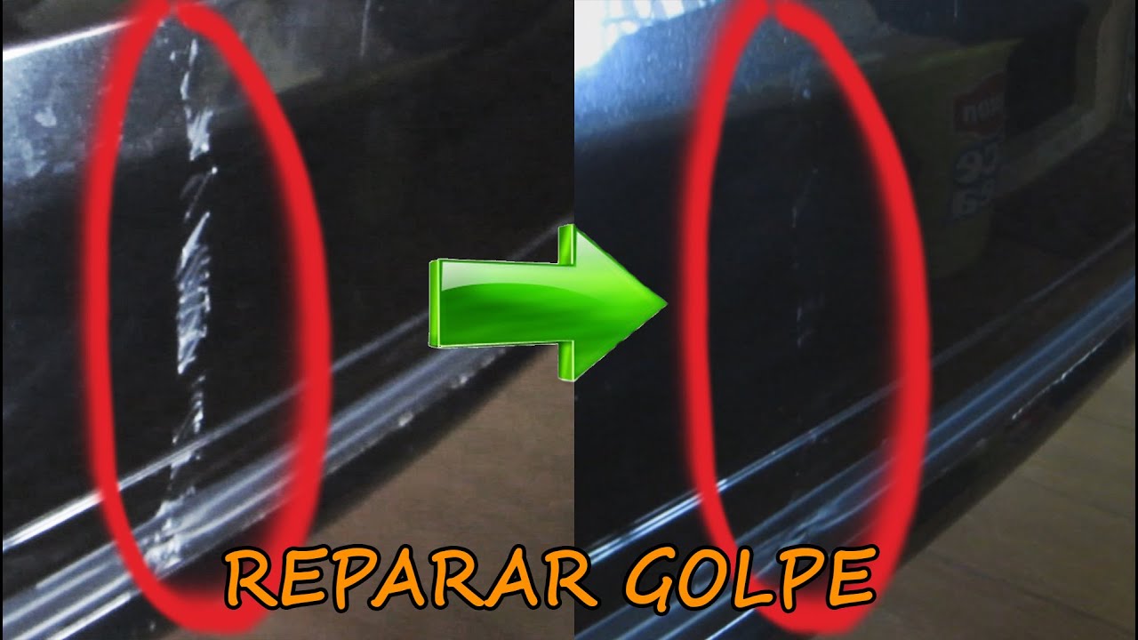 REPARAR GOLPES O ARAÑAZOS Grandes en el Coche 