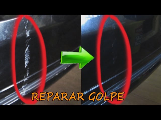 Reparar los arañazos en el coche - como se hace - Taller chapa y pintura  Guggi Torredembarra