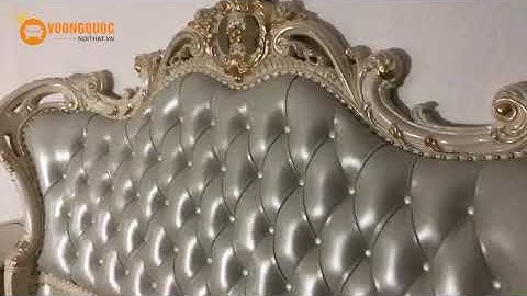 Hoàn thiện mẫu giường ngủ tân cổ điển sang trọng tại nhà chị Linh - Splendora