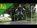 Turning A Trampoline (or 2) Into A Hoop House | The Fixit Shed