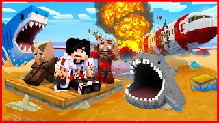 1000 YOUTUBER DI TERJANG TSUNAMI FANTA VS TSUNAMI COCACOLA DI MINECRAFT ! SMUA HANGUS