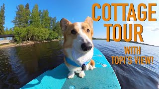 VLOGGING DOG: COTTAGE TOUR - Topi the Corgi
