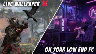 How to add Live Wallpaper on Low End PC || Without Wallpaper Engine || Live Wallpaper for PC screenshot 5