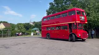 Routemasters at North Weald, the Epping Ongar Railway, 4 June 2022. by railwayvideos 158 views 1 year ago 1 minute, 29 seconds
