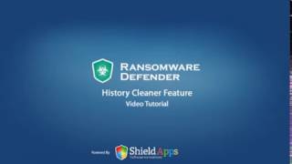 Ransomware Defender - History Cleaner Feature