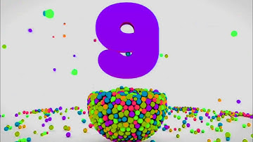 LEARNING NUMBER 9 SPARTA PITCH & 5 COLOR BALLS | INSPIRED BY CHRONO CLONER EFFECTS