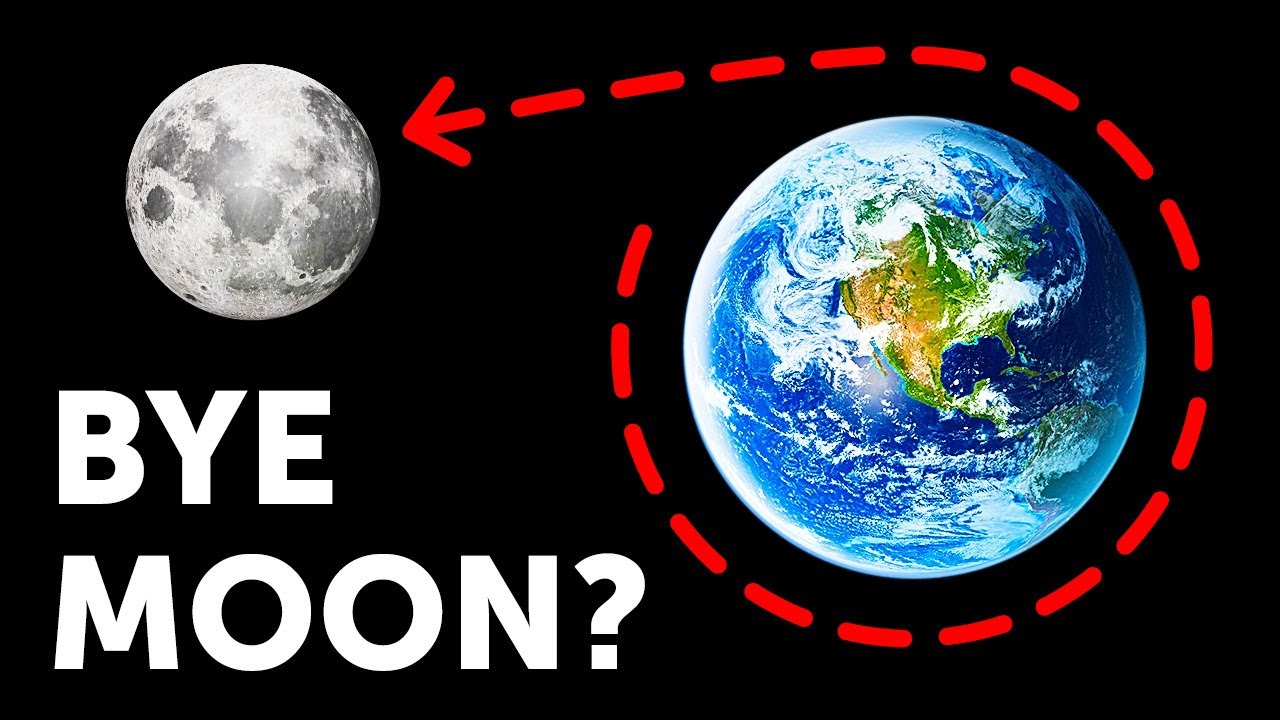 The Moon Moves Away from the Earth. What Does It Mean To Us?