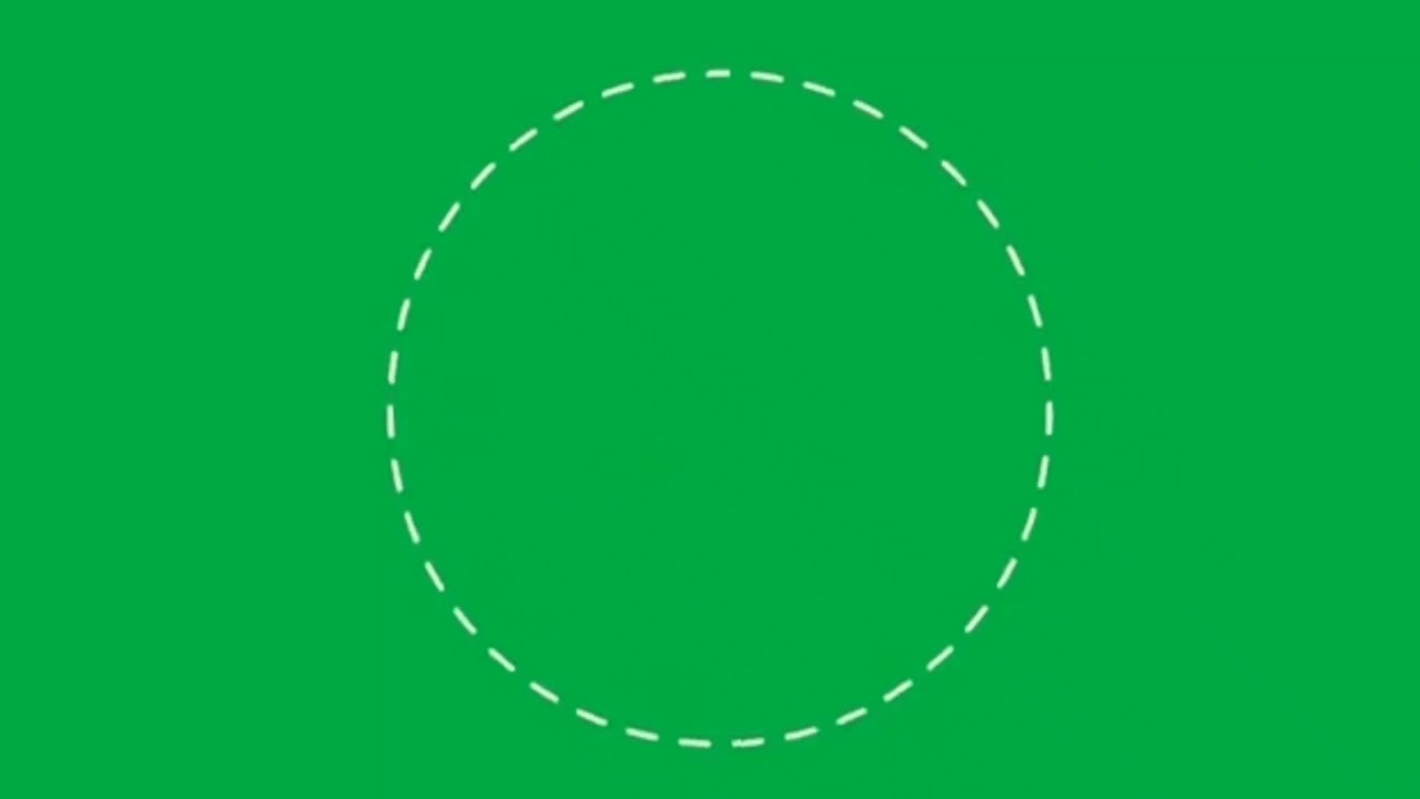 Шаблоны в капкут из тик. Анимация хромакей. Зеленый фон с кругами. Рамка хромакей. Футажи хромакей.