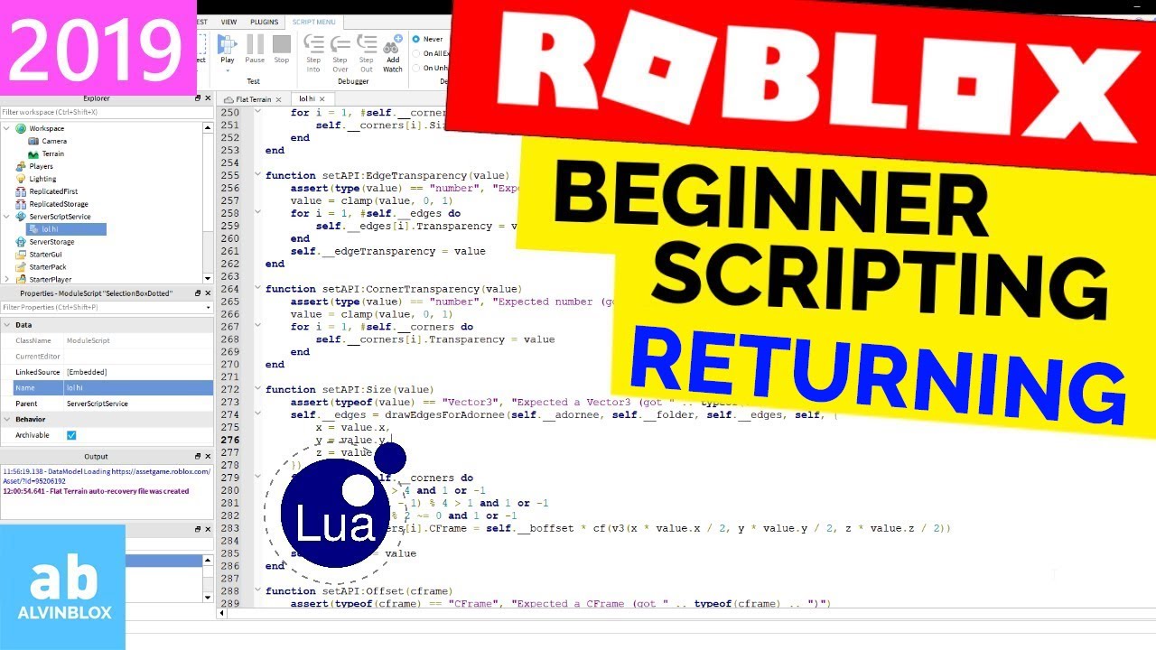 Returning Data In Roblox Scripting - module script roblox