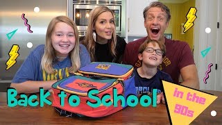 Back to School in the 1990s + Kids Makeover!