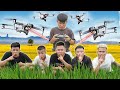 Hưng Troll | Thử Thách Người Cuối Cùng Chơi Trốn Tìm Bằng Flycam Ngoài Cánh Đồng Thắng Nhận 500$