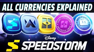 DISNEY Speedstorm. All Currencies Explained. How to Get Every Token and Best Way to Spend Them.