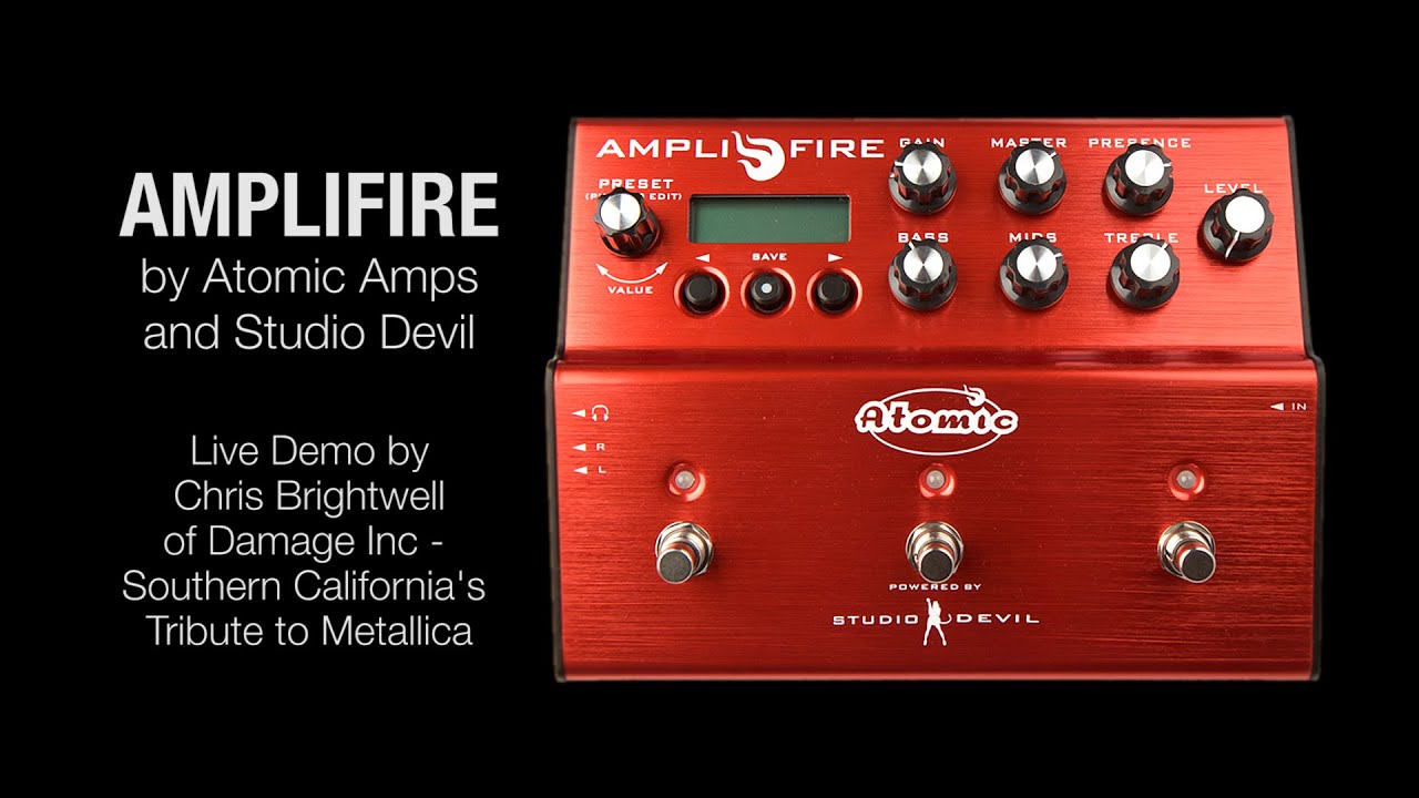 AMPLIFIRE by Atomic and Studio Devil used in a live setting - Watch in HD!  - YouTube