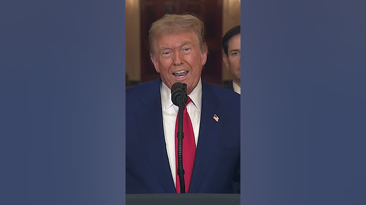 Trump addresses the nation after U.S. strikes Iran