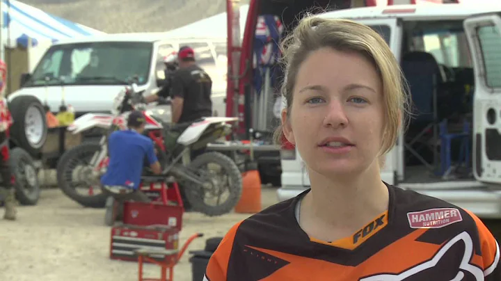 2013 King of the Motos pre-race interview: Louise ...