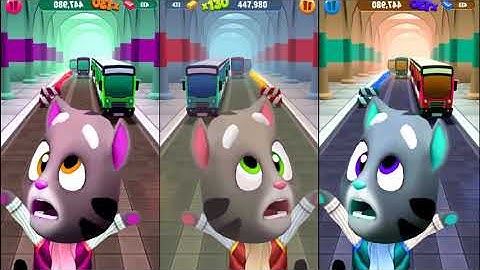 Talking Tom Gold Run Android New Gameplay - Catch the Raccoon - Part 338