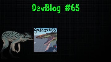 Epic DevBlog #65 || The Isle Evrima