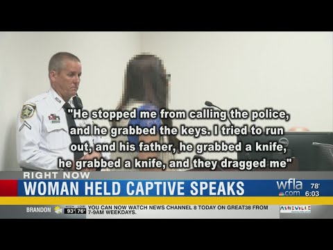 Woman held captive speaks out