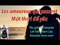 Một Thời Để Yêu-Les Amoureux Qui Passent -Karaoke Tone Nam-Việt Pháp-Abm-SlowRock-T80-Quốc Hiệp