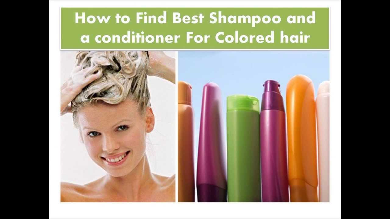 shampoo and conditioner for colored hair